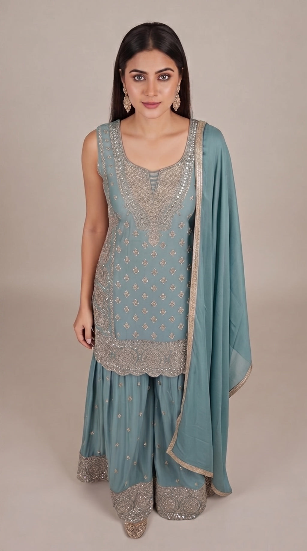 Sitara Sequin Palazzo Set