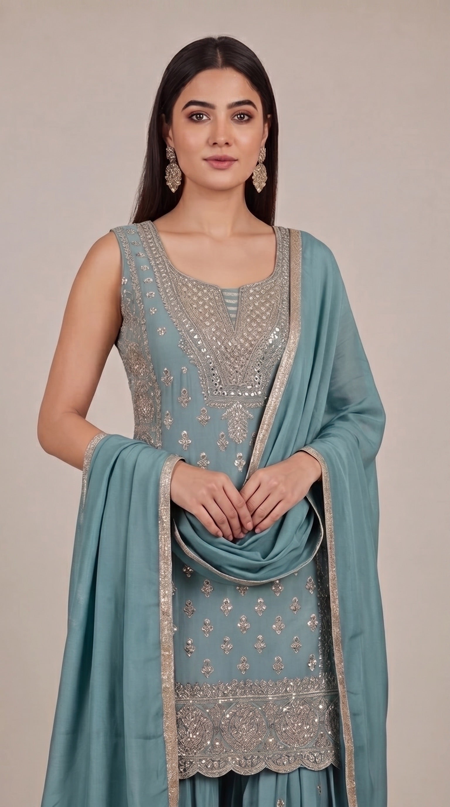 Sitara Sequin Palazzo Set