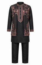 Rose Resham Kurta Set
