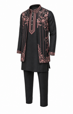Rose Resham Kurta Set