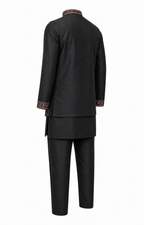 Rose Resham Kurta Set