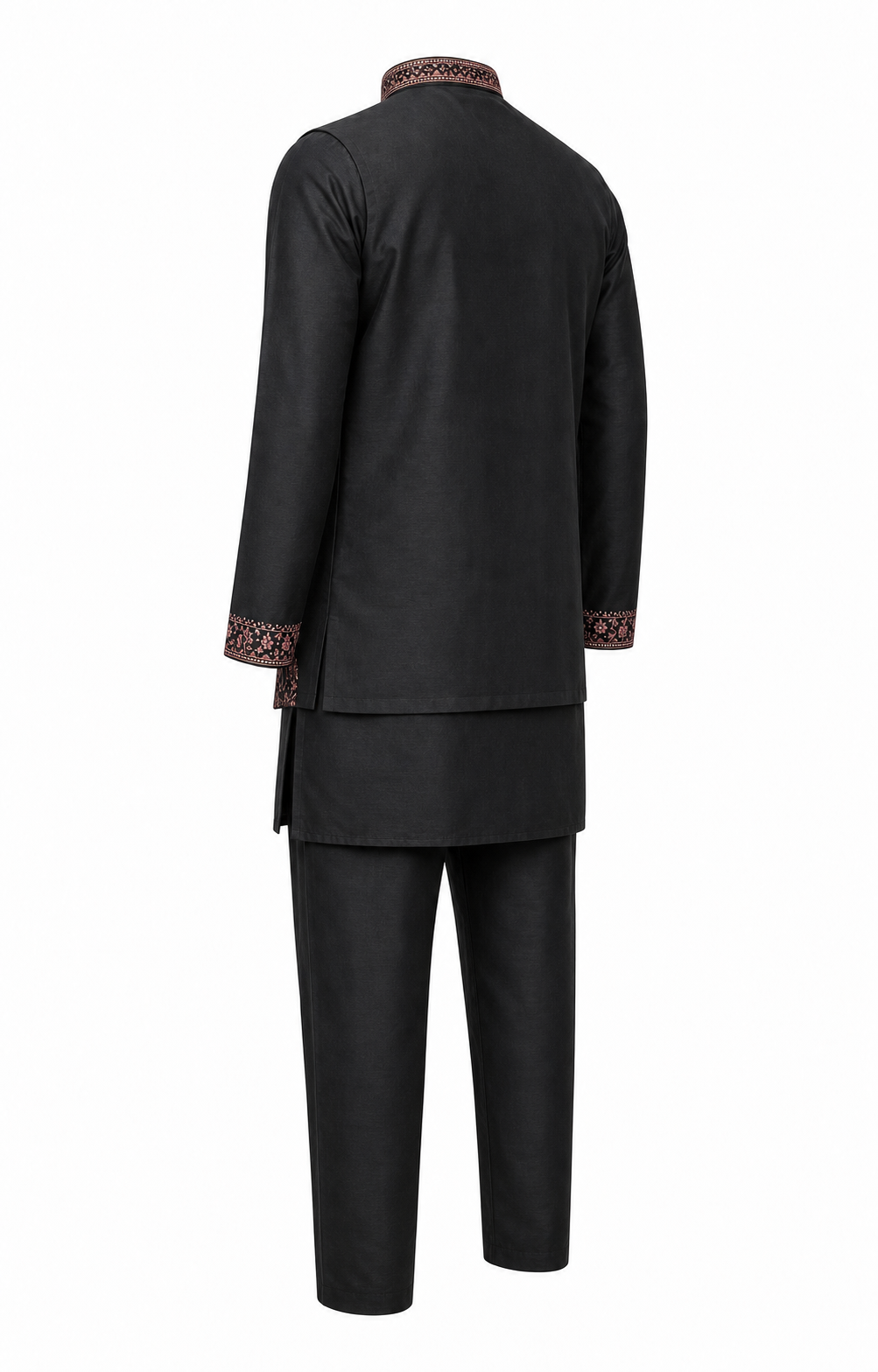 Rose Resham Kurta Set