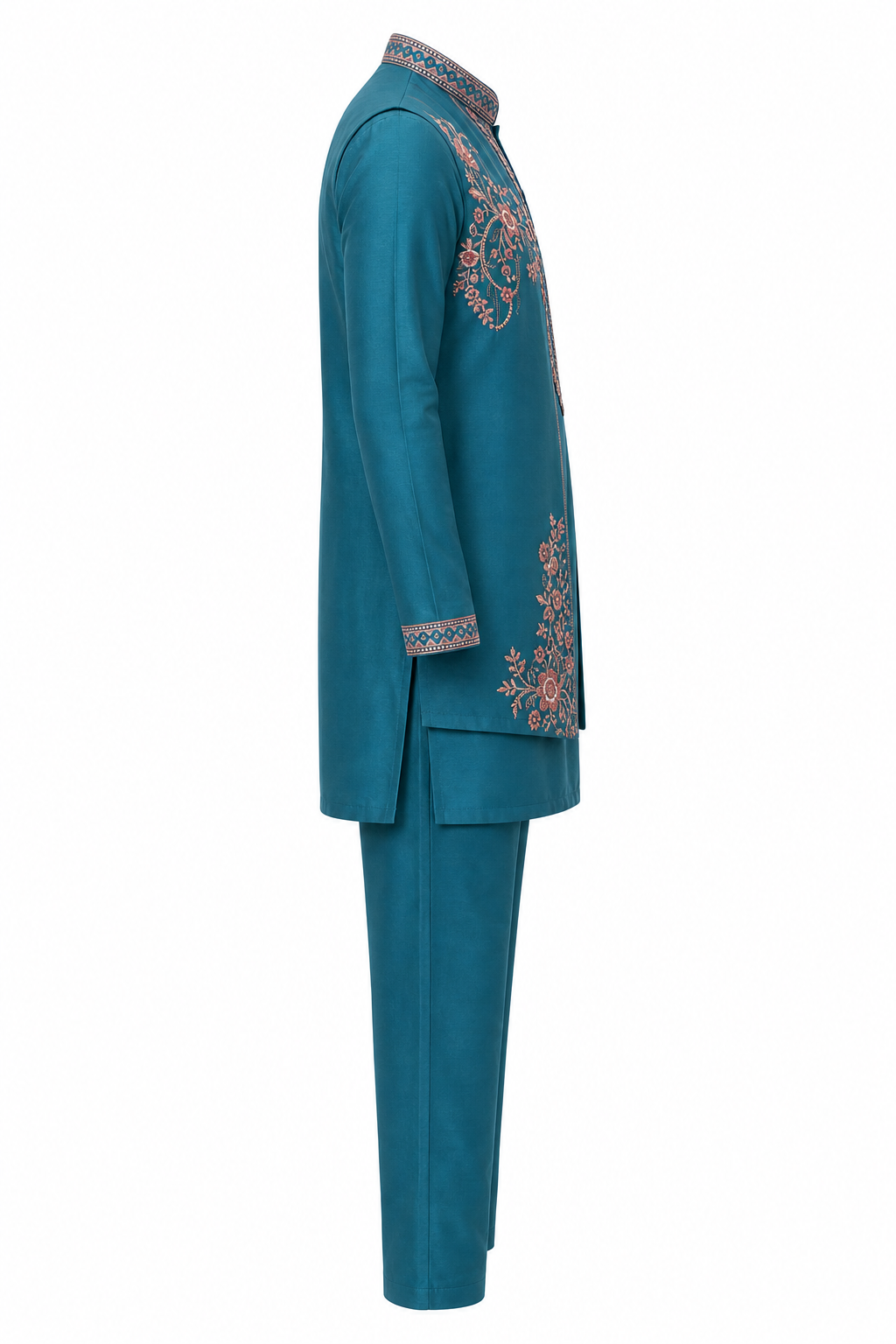 Rose Resham Kurta Set