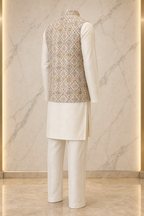 Royal Bagh Kurta Jacket Set