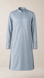 Kent Selection Powder Blue kurta – front view
