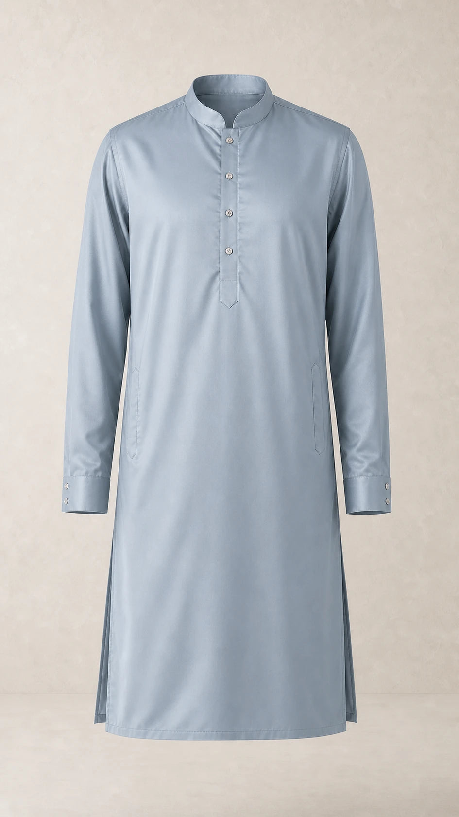 Kent Selection Powder Blue kurta – front view