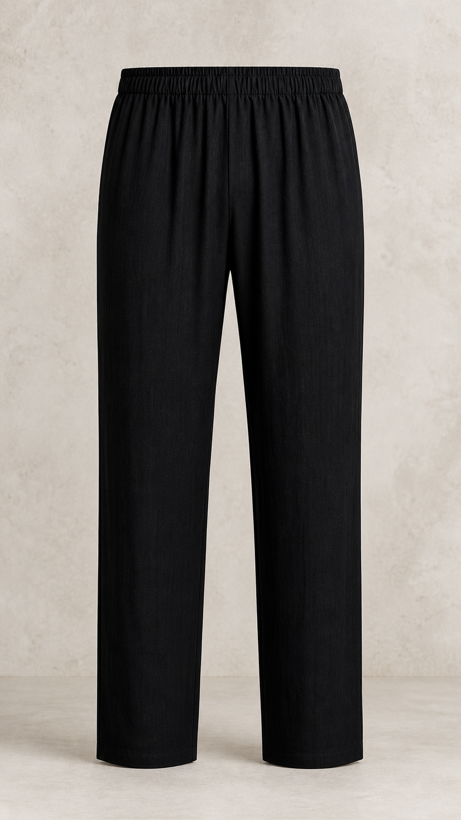 Rose Resham black matching trousers — front view