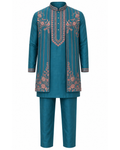 Rose Resham Kurta Set